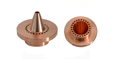 1Pc Copper Double Layers Nozzle Replacement Kit for Optical Fiber Cutting Machines Nozzle 2.5mm